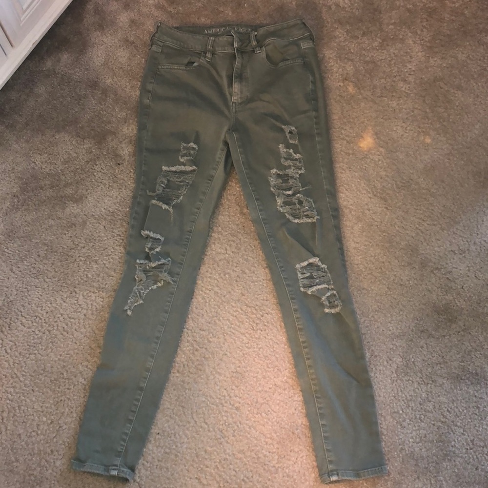 skinny ripped jeans